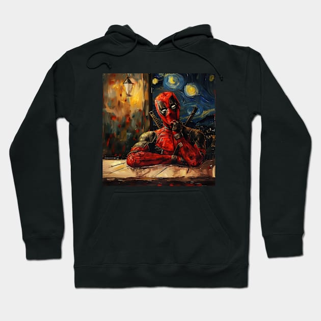 DEADPOOL VAN GOGH Hoodie by Drank